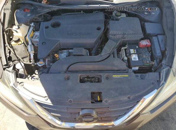1N4AL3AP1HN313619 2017 NISSAN ALTIMA Tan Widok wnętrza z tyłu