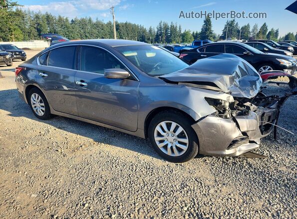 1N4AL3AP1HN353246 2017 NISSAN ALTIMA Серый Передняя правая четверть