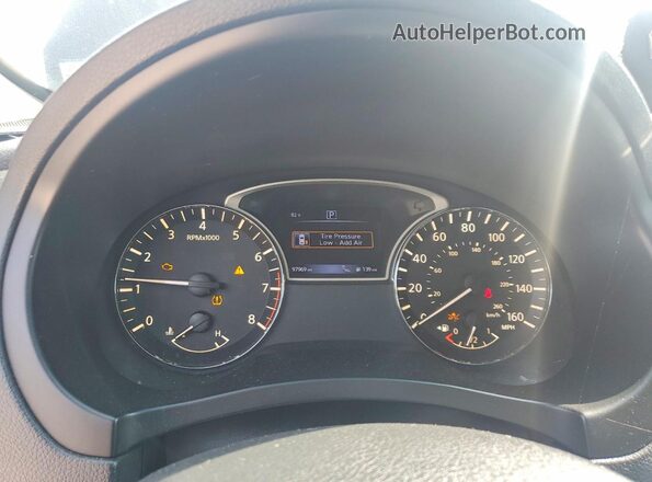 1N4AL3AP1JC169913 2018 NISSAN ALTIMA Black Instrument cluster view