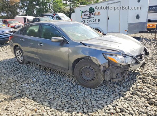 1N4AL3AP1JC285869 2018 NISSAN ALTIMA Gray Delantero derecho