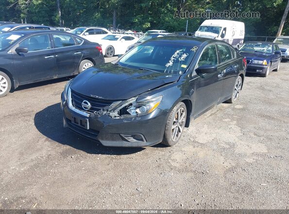 1N4AL3AP2HC118558 2017 NISSAN ALTIMA Черный Передняя левая четверть