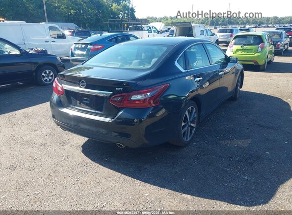 1N4AL3AP2HC118558 2017 NISSAN ALTIMA Черный Задняя правая четверть