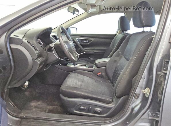 1N4AL3AP2HC227019 2017 NISSAN ALTIMA Gray Вид салону спереду