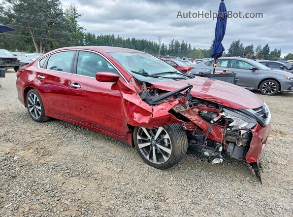 1N4AL3AP2HC231734 2017 NISSAN ALTIMA Maroon Przód prawy
