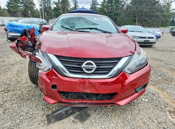 1N4AL3AP2HC231734 2017 NISSAN ALTIMA Maroon Widok z przodu