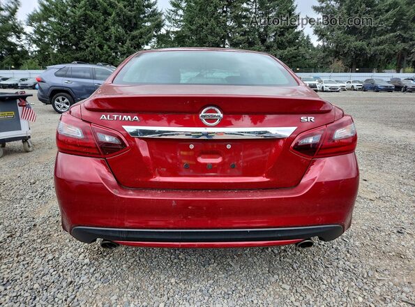 1N4AL3AP2HC231734 2017 NISSAN ALTIMA Maroon Widok z tyłu