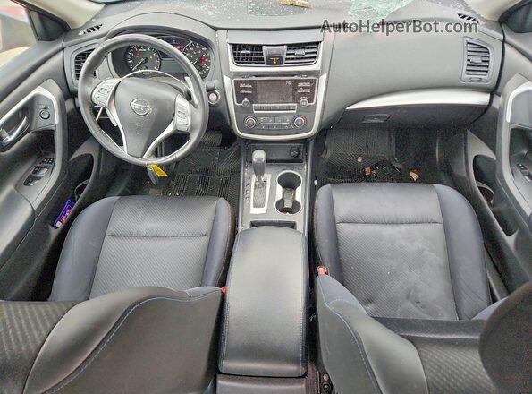 1N4AL3AP2HC231734 2017 NISSAN ALTIMA Maroon Widok deski rozdzielczej