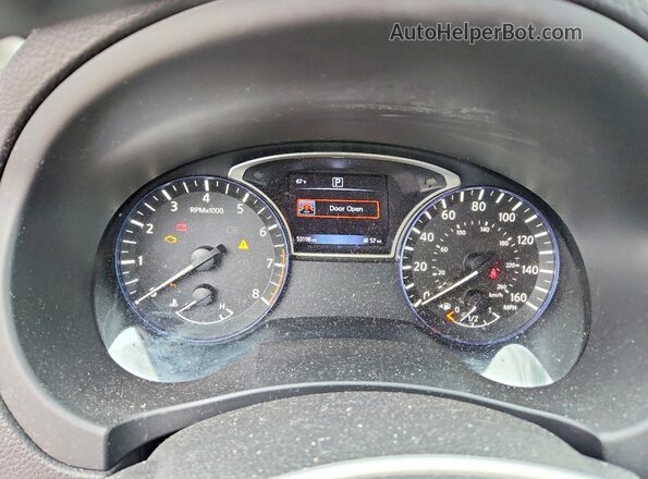 1N4AL3AP2HC231734 2017 NISSAN ALTIMA Maroon Widok zestawu wskaźników
