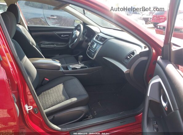 1N4AL3AP2JC156894 2018 NISSAN ALTIMA Red Вид салону спереду