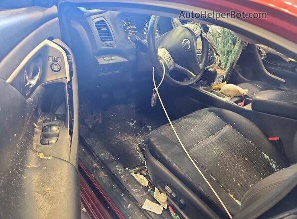 1N4AL3AP3GC198936 2016 NISSAN ALTIMA Red წინა პანელის ხედი