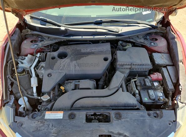 1N4AL3AP3GC230834 2016 NISSAN ALTIMA Red Вид задньої частини салону