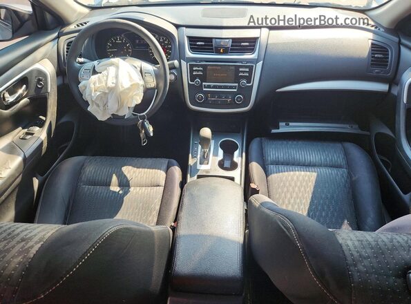 1N4AL3AP3GN374744 2016 NISSAN ALTIMA Серебряный Вид панели приборов
