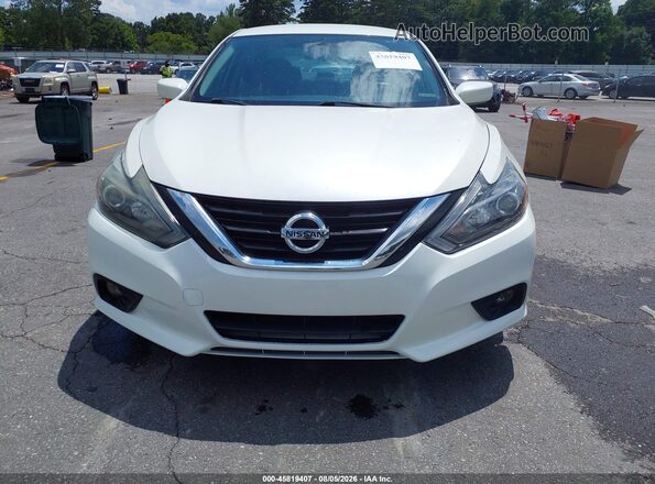 1N4AL3AP3JC134807 2018 NISSAN ALTIMA White Widok zestawu wskaźników