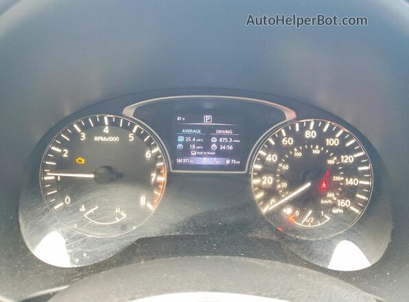 1N4AL3AP3JC146844 2018 NISSAN ALTIMA Gray Instrument cluster view