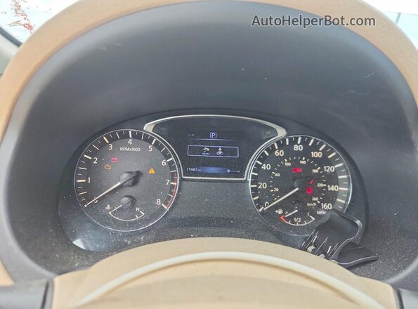 1N4AL3AP4GC159207 2016 NISSAN ALTIMA White Widok tylnych siedzeń