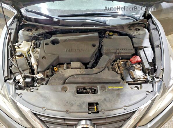 1N4AL3AP4HC180463 2017 NISSAN ALTIMA Серый Вид задней части салона