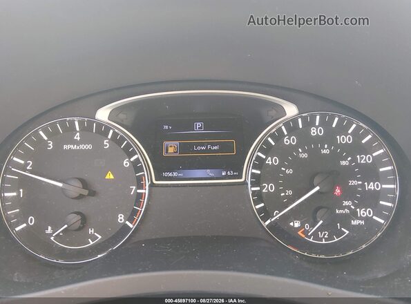 1N4AL3AP4HC205250 2017 NISSAN ALTIMA Серебряный Вид задних сидений