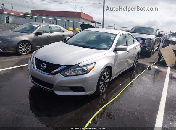 1N4AL3AP4HC205250 2017 NISSAN ALTIMA Серебряный Передняя левая четверть