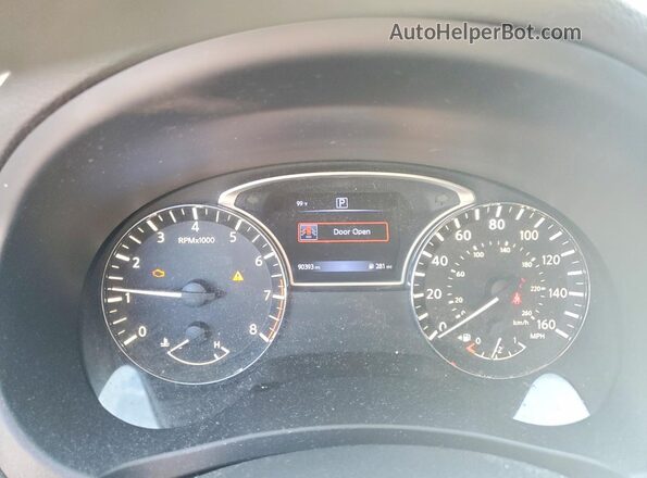 1N4AL3AP4HC229449 2017 NISSAN ALTIMA Silver Widok zestawu wskaźników