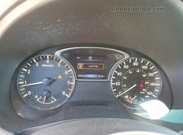 1N4AL3AP4HC296083 2017 NISSAN ALTIMA White Widok zestawu wskaźników