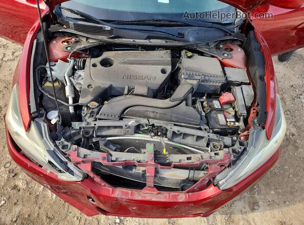 1N4AL3AP4HC298027 2017 NISSAN ALTIMA Красный Вид задней части салона
