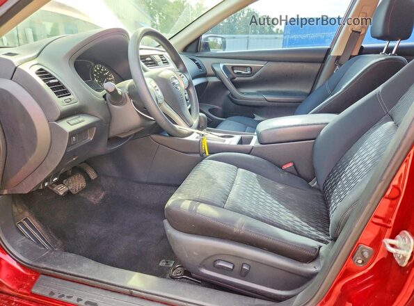 1N4AL3AP4HC298027 2017 NISSAN ALTIMA Красный Вид салона спереди