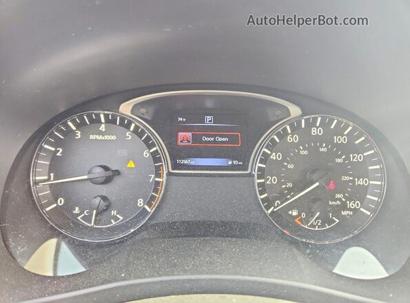 1N4AL3AP4HC298027 2017 NISSAN ALTIMA Красный Вид щитка приборов