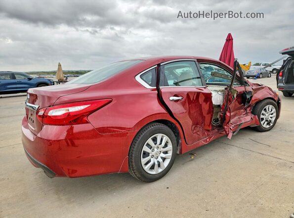 1N4AL3AP4HN329152 2017 NISSAN ALTIMA Красный Задняя правая четверть