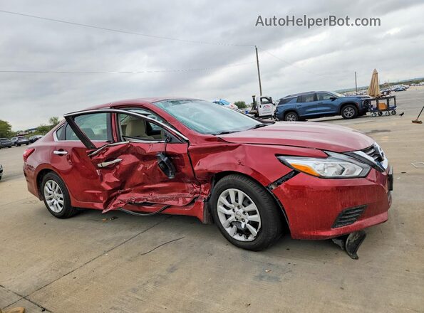 1N4AL3AP4HN329152 2017 NISSAN ALTIMA Красный Передняя правая четверть