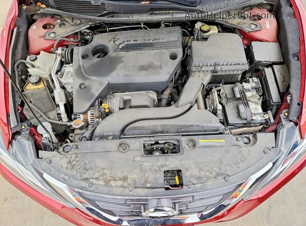 1N4AL3AP4HN329152 2017 NISSAN ALTIMA Красный Вид задней части салона