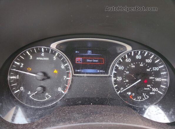 1N4AL3AP5GC162746 2016 NISSAN ALTIMA White Widok zestawu wskaźników