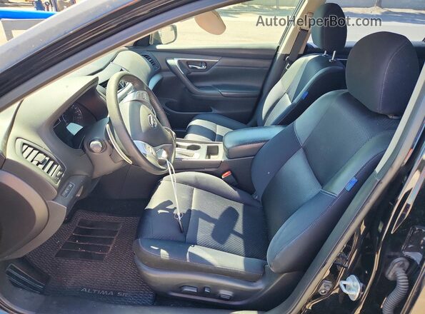 1N4AL3AP5GN377838 2016 NISSAN ALTIMA Black წინა სალონის ხედი