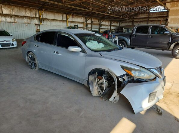 1N4AL3AP6HN318539 2017 NISSAN ALTIMA Серебряный Передняя правая четверть
