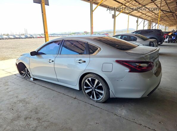 1N4AL3AP6HN318539 2017 NISSAN ALTIMA Серебряный Задняя левая четверть