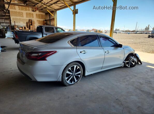 1N4AL3AP6HN318539 2017 NISSAN ALTIMA Серебряный Задняя правая четверть
