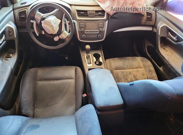 1N4AL3AP6HN318539 2017 NISSAN ALTIMA Серебряный Вид панели приборов