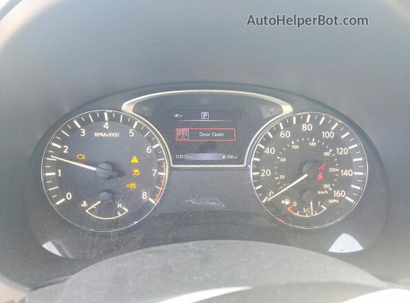 1N4AL3AP6HN362718 2017 NISSAN ALTIMA Серый Вид щитка приборов