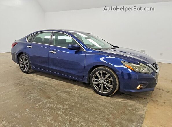 1N4AL3AP6JC152377 2018 NISSAN ALTIMA Blue Передня права чверть