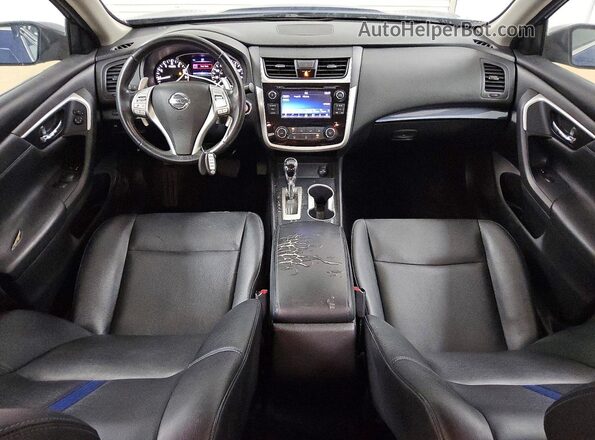 1N4AL3AP6JC152377 2018 NISSAN ALTIMA Blue Вид панелі приладів