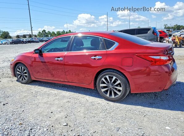 1N4AL3AP7HC261828 2017 NISSAN ALTIMA Красный Задняя левая четверть