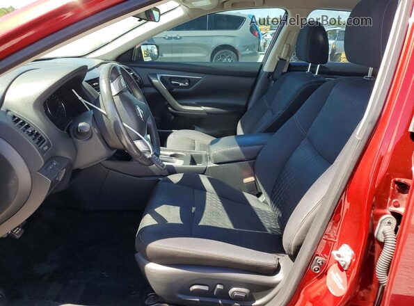 1N4AL3AP7HC261828 2017 NISSAN ALTIMA Красный Вид салона спереди