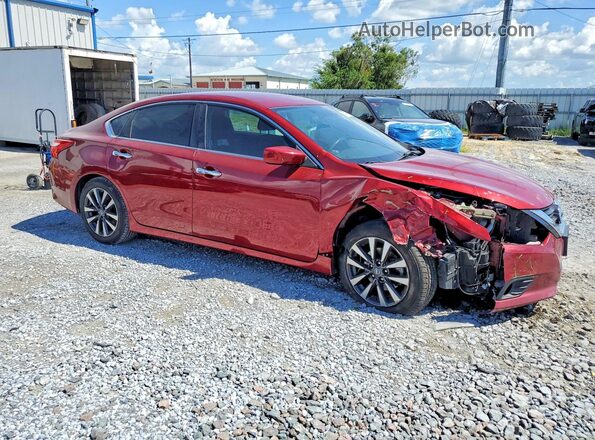 1N4AL3AP7HC261828 2017 NISSAN ALTIMA Красный Передняя правая четверть