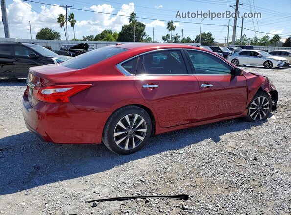 1N4AL3AP7HC261828 2017 NISSAN ALTIMA Красный Задняя правая четверть
