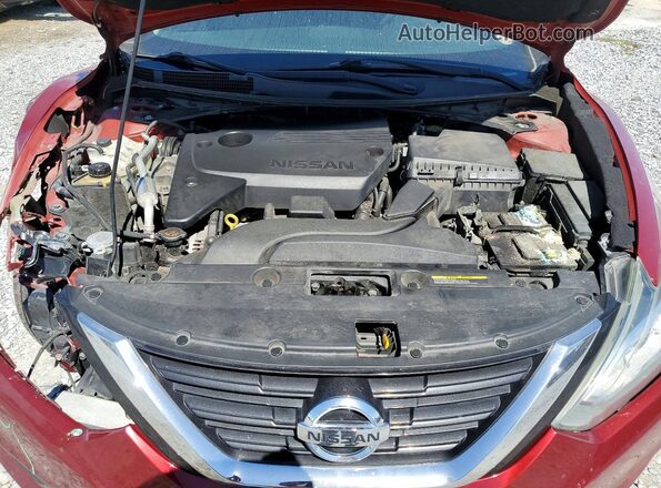 1N4AL3AP7HC261828 2017 NISSAN ALTIMA Красный Вид задней части салона