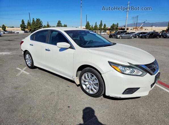 1N4AL3AP7HN305315 2017 NISSAN ALTIMA Белый Передняя правая четверть
