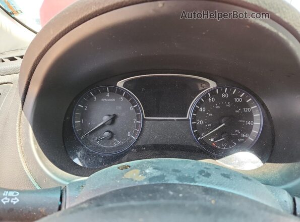 1N4AL3AP7HN310899 2017 NISSAN ALTIMA Red Instrument cluster view