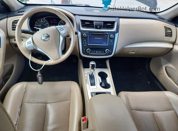 1N4AL3AP8GC125531 2016 NISSAN ALTIMA Black Вид панелі приладів