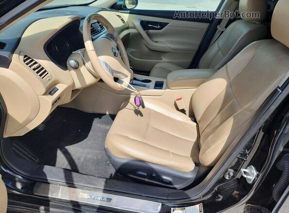 1N4AL3AP8GC125531 2016 NISSAN ALTIMA Black Вид салону спереду