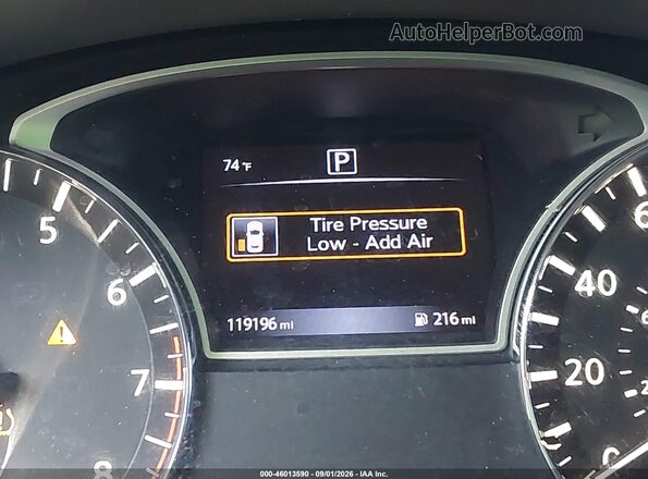 1N4AL3AP8HC296023 2017 NISSAN ALTIMA Black Widok tylnych siedzeń