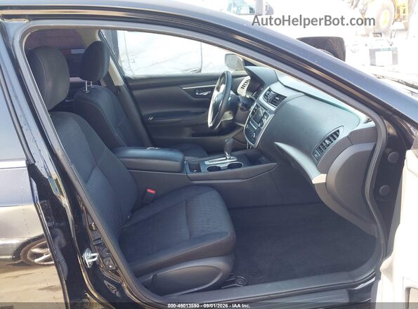 1N4AL3AP8HC296023 2017 NISSAN ALTIMA Black Widok wnętrza z przodu